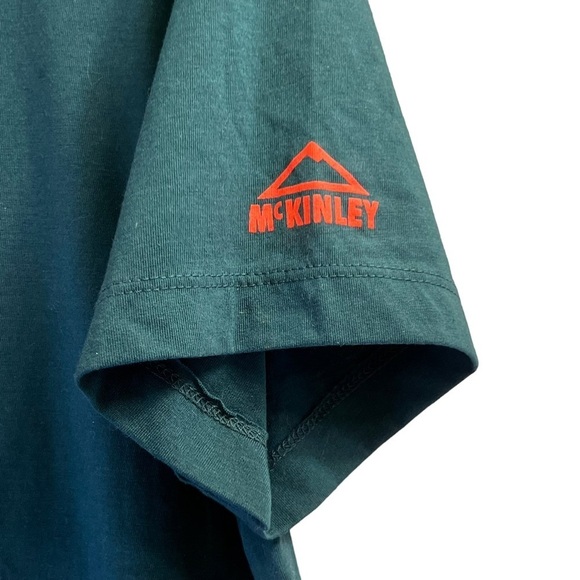 McKinley Men's T-Shirt Size L Blue Green Short Sleeves - Picture 5 of 12